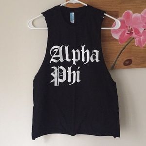 Alpha Phi Muscle Tank